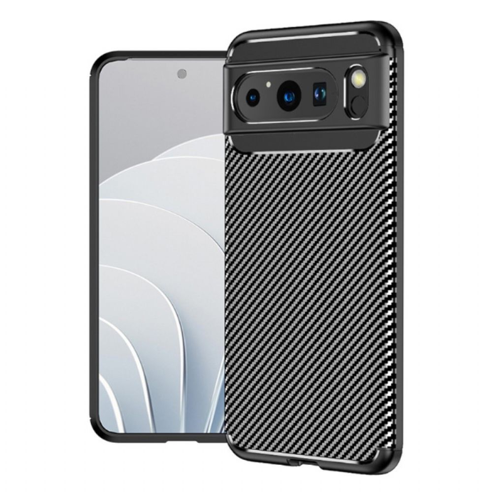 Hülle Für Google Pixel 8 Pro Flexible Kohlefaser