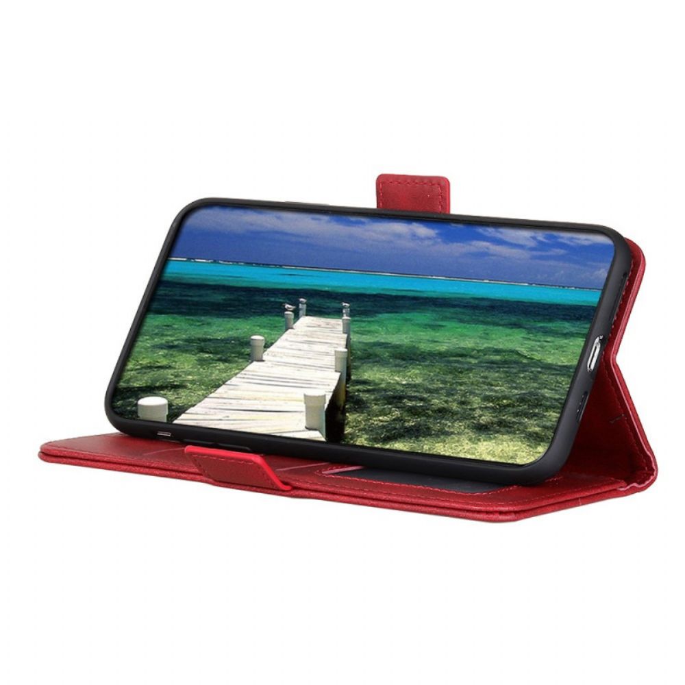 Flip Case Für Huawei Nova 8i / Honor 50 Lite Flip Case Doppelklappe
