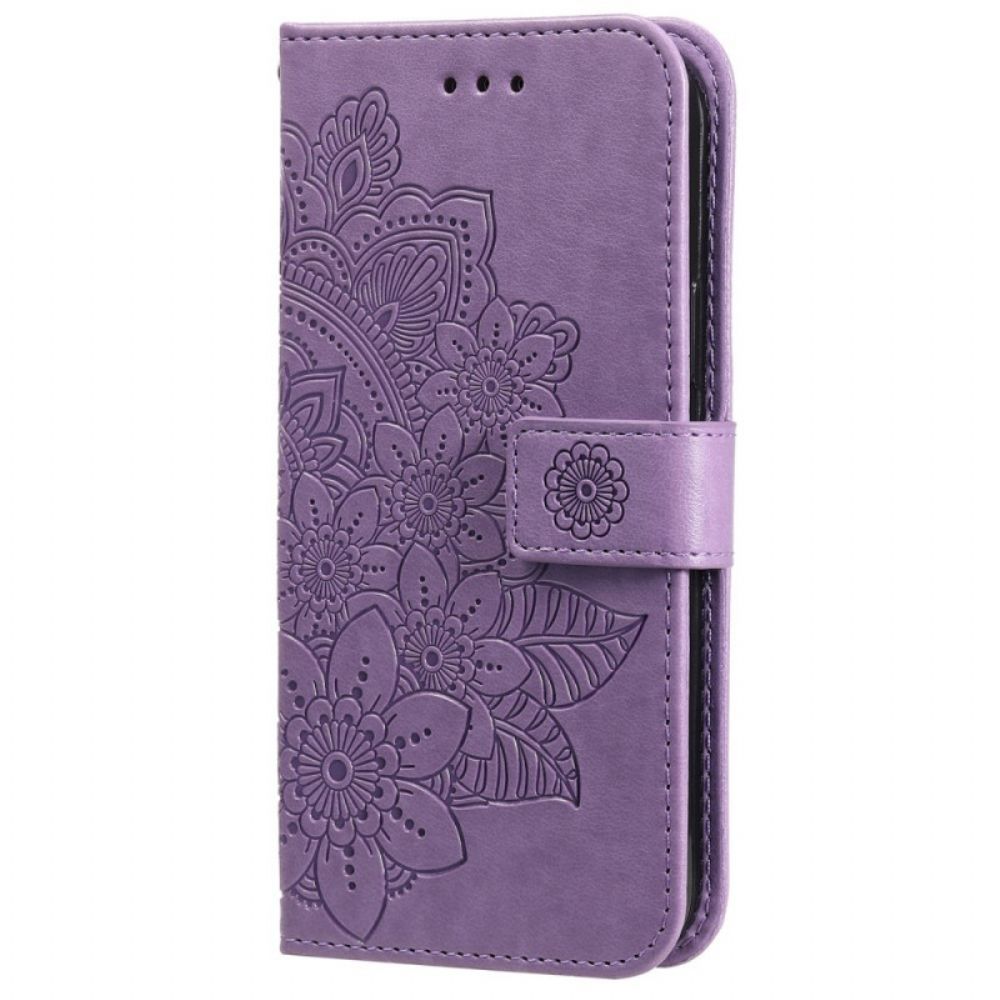 Lederhüllen Für Huawei Nova 8i / Honor 50 Lite Mandala