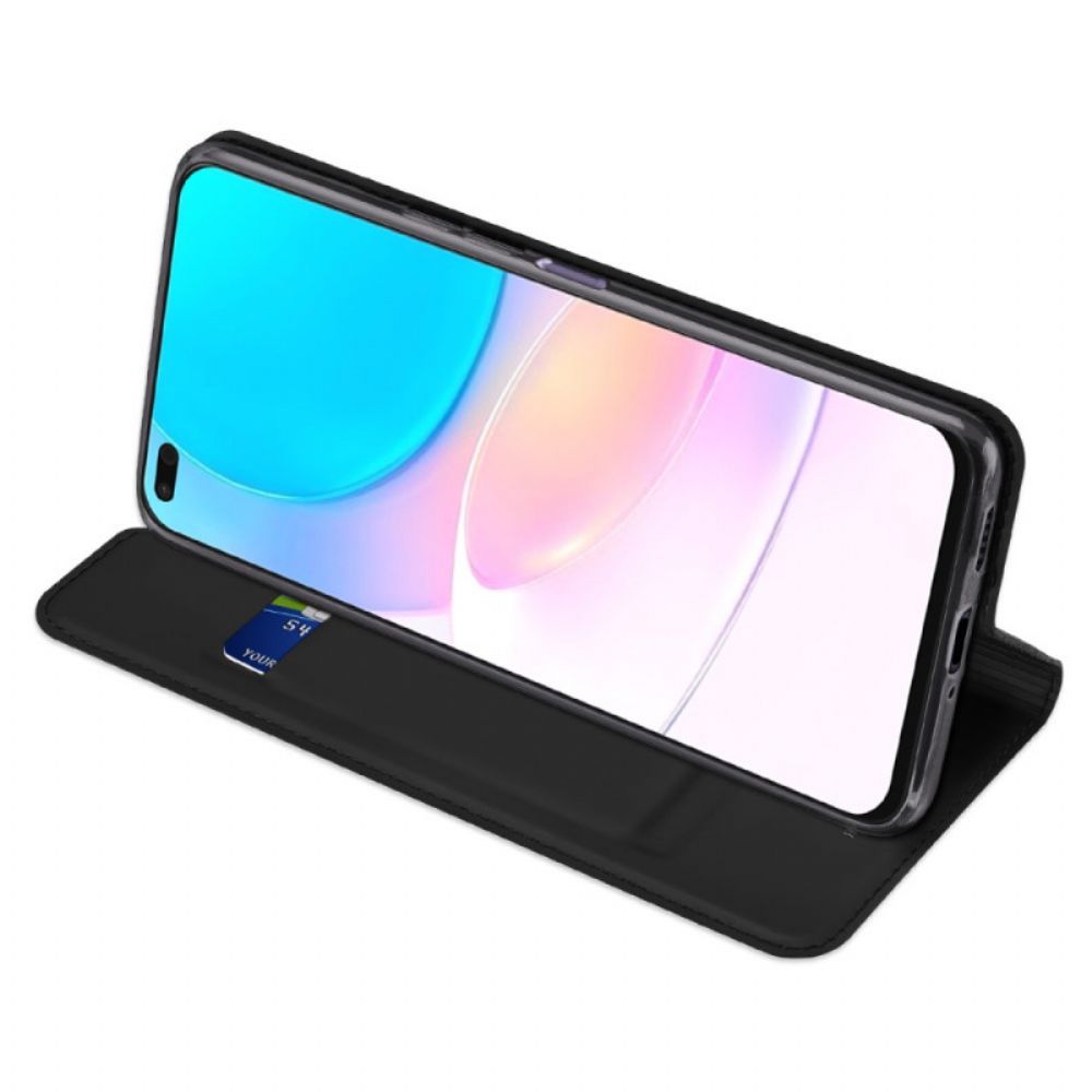 Schutzhülle Für Huawei Nova 8i / Honor 50 Lite Flip Case Skin Pro Dux Ducis
