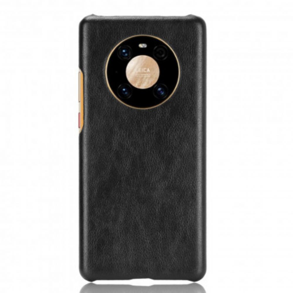 Hülle Für Huawei Mate 40 Pro Litschi-leder-effekt