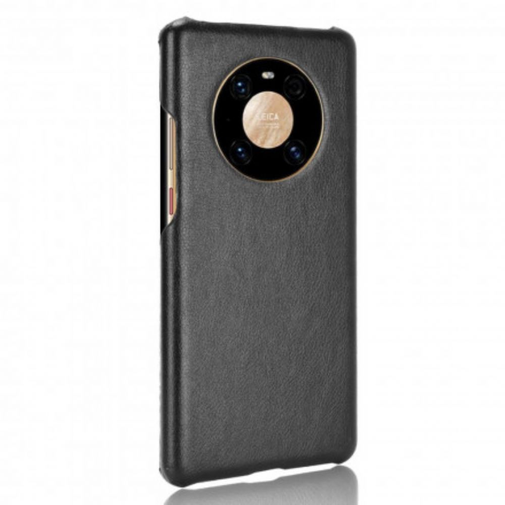 Hülle Für Huawei Mate 40 Pro Litschi-leder-effekt