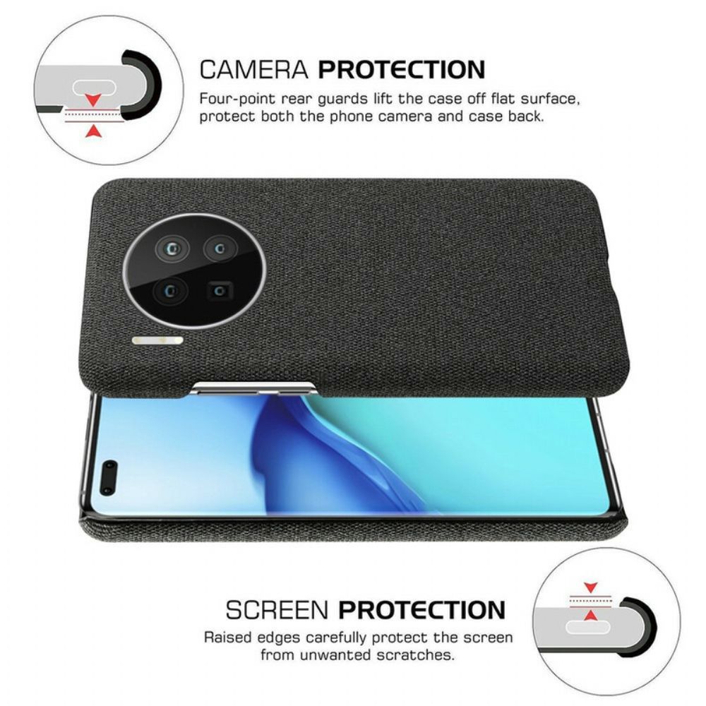 Hülle Für Huawei Mate 40 Pro Schicker Stoff
