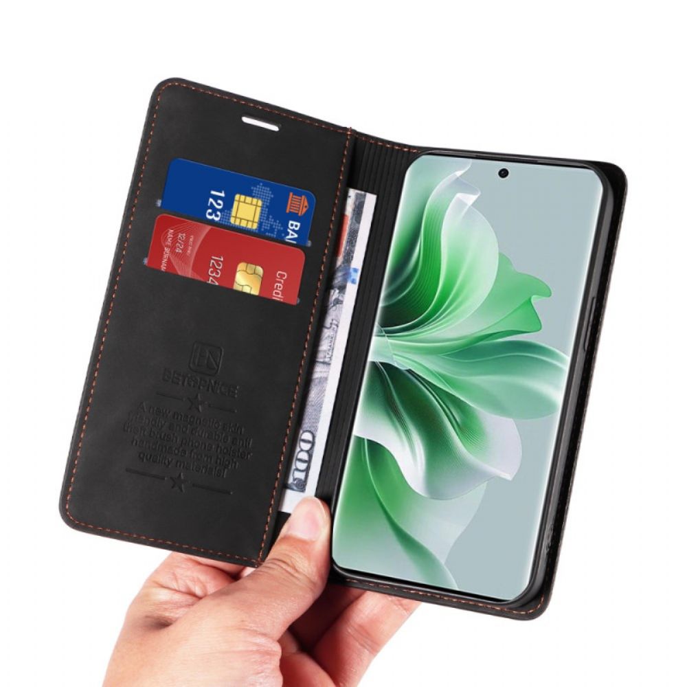 Flip Case Oppo Reno 11 Pro 5g Handyhülle Betopnice Rfid-schutz