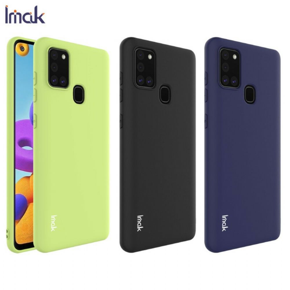 Hülle Für Samsung Galaxy A21s Uc-1 Serie Mattes Silikon Imak