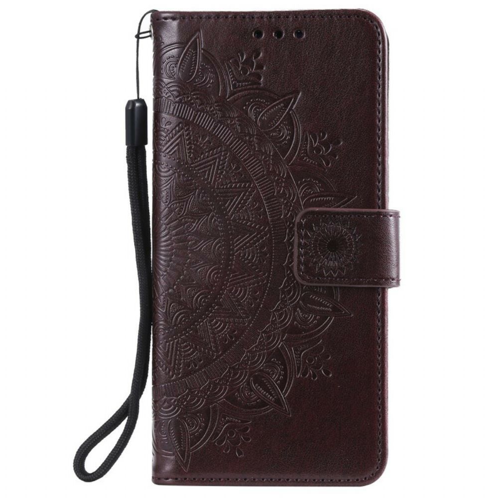 Flip Case Für Xiaomi Mi 10 Lite Sonnen-mandala