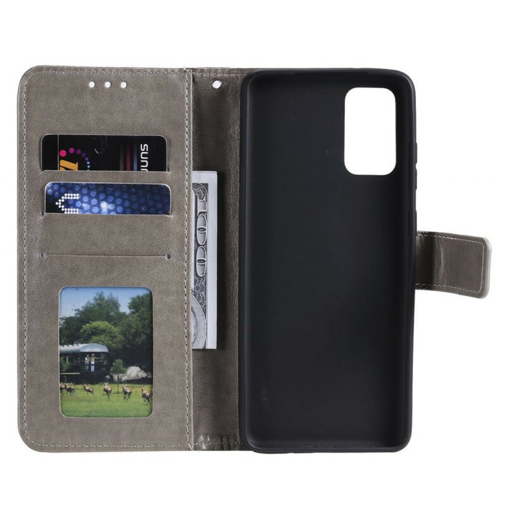 Flip Case Für Xiaomi Mi 10 Lite Sonnen-mandala