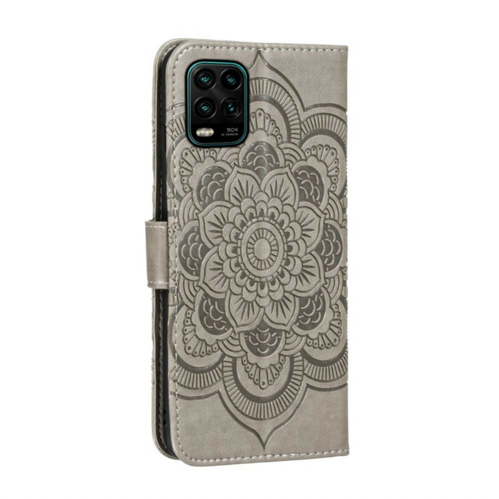 Flip Case Für Xiaomi Mi 10 Lite Vollständiges Mandala