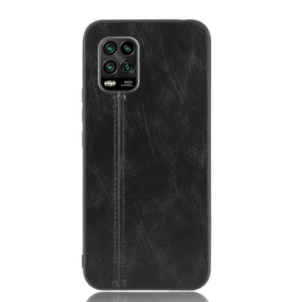 Handyhülle Für Xiaomi Mi 10 Lite Nähte Lederoptik