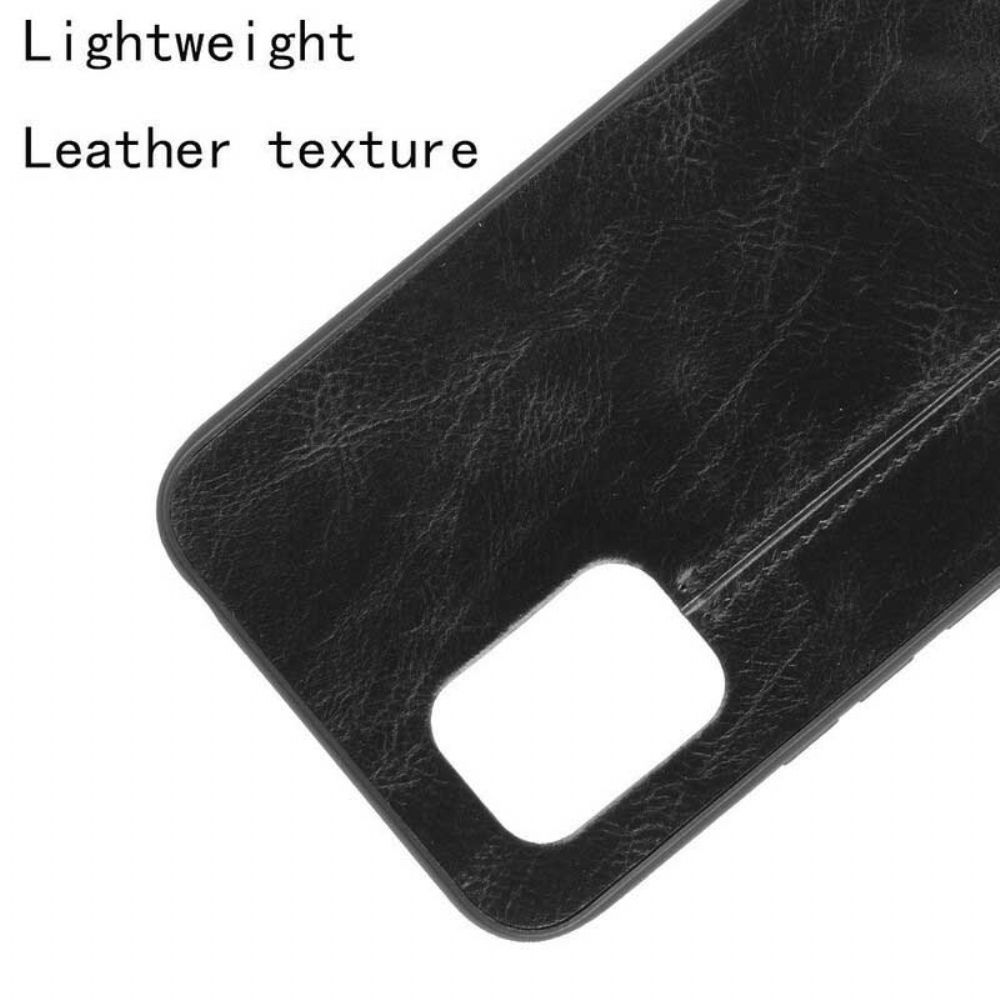 Handyhülle Für Xiaomi Mi 10 Lite Nähte Lederoptik