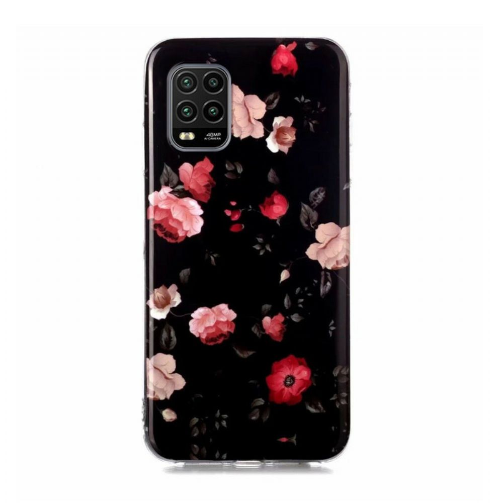 Hülle Für Xiaomi Mi 10 Lite Florales Fluoreszierend