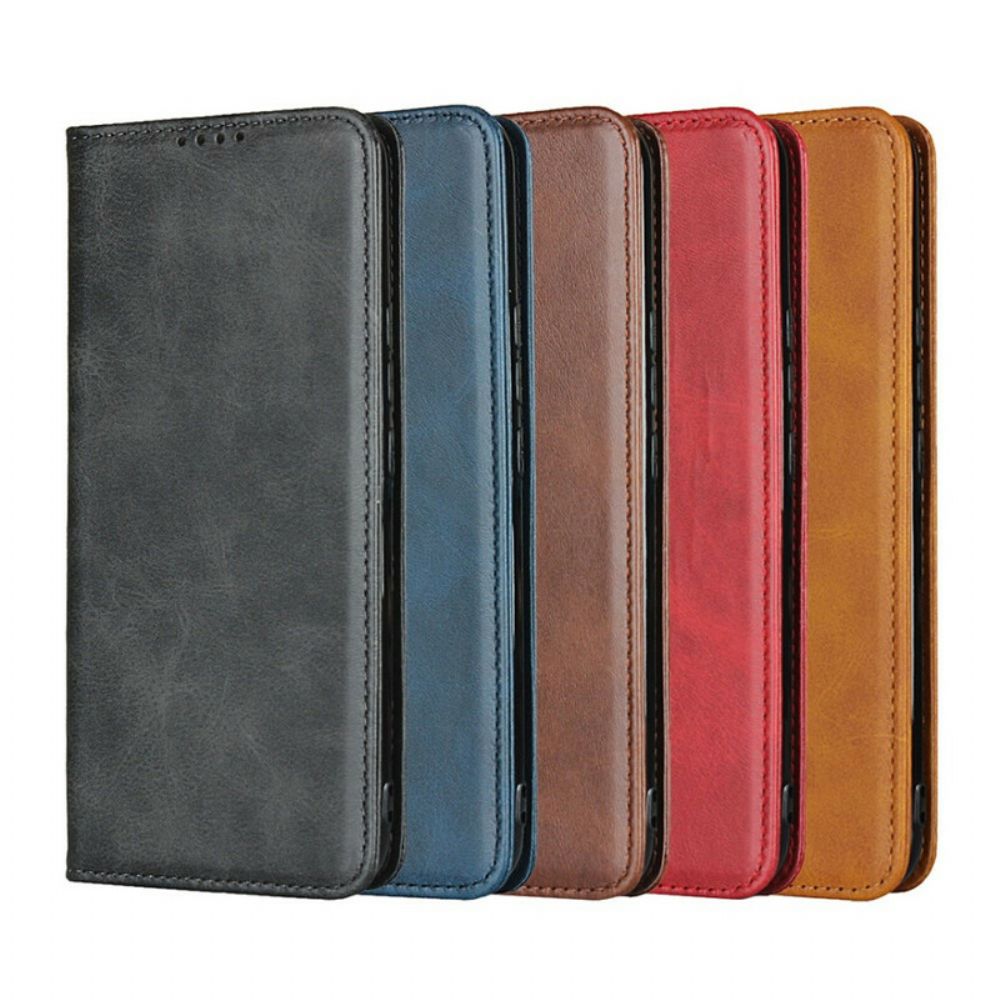 Schutzhülle Für Xiaomi Mi 10 Lite Flip Case Elegance Spaltleder