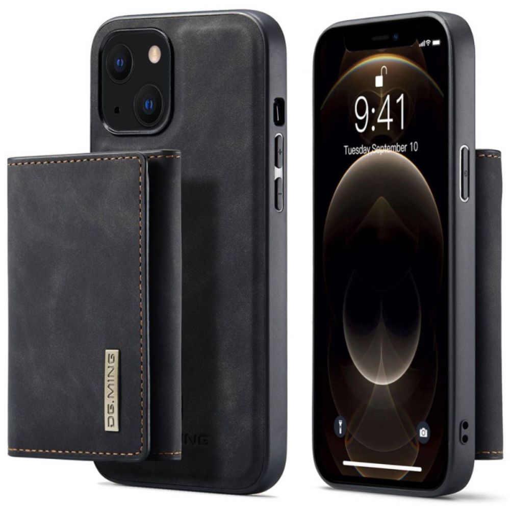 Hülle Für iPhone 14 Plus Abnehmbarer Kartenhalter Dg.ming