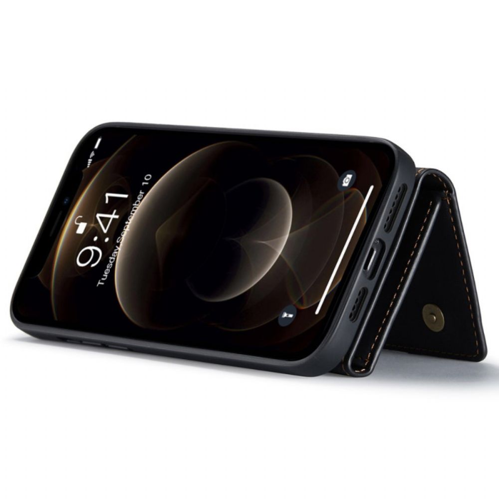 Hülle Für iPhone 14 Plus Abnehmbarer Kartenhalter Dg.ming