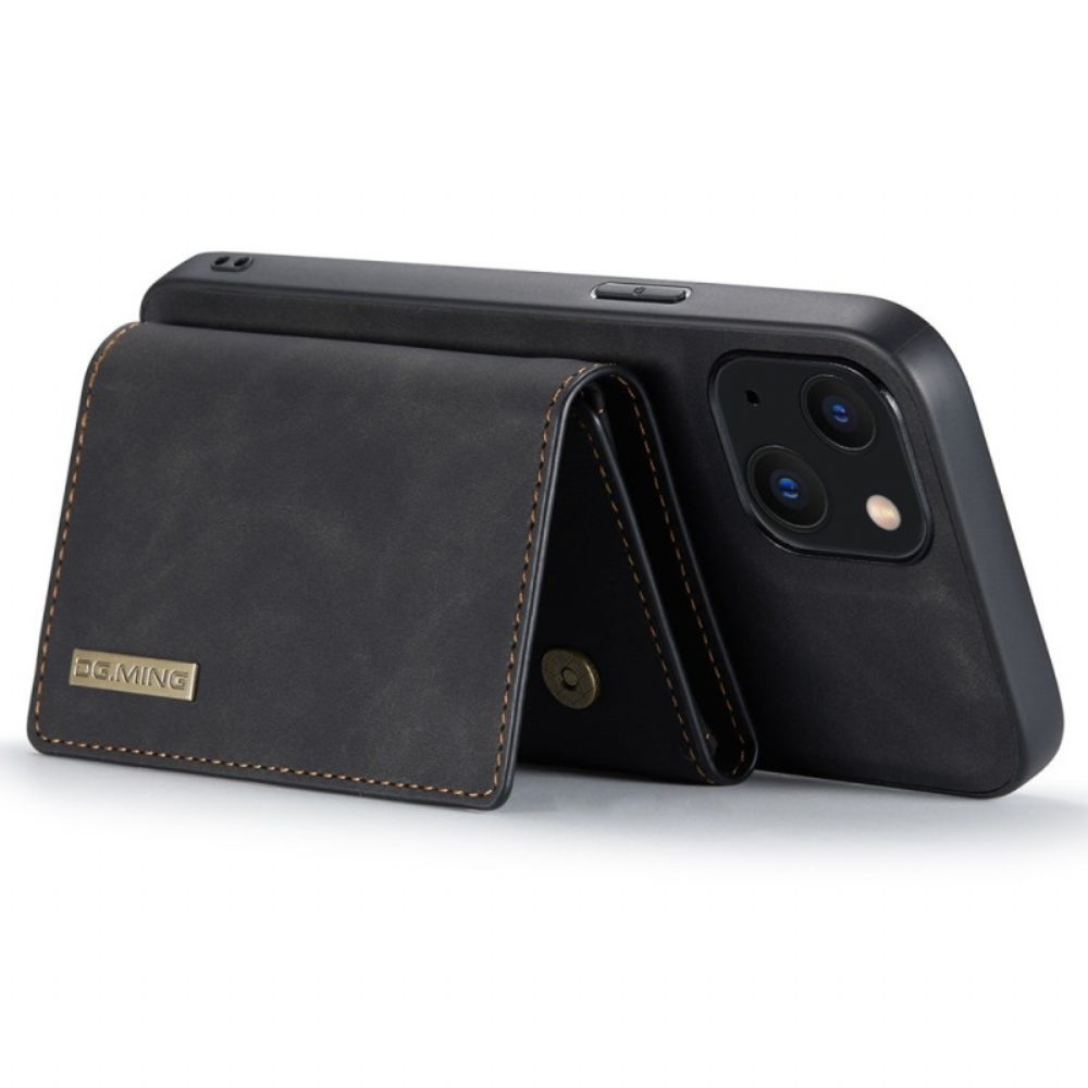Hülle Für iPhone 14 Plus Abnehmbarer Kartenhalter Dg.ming