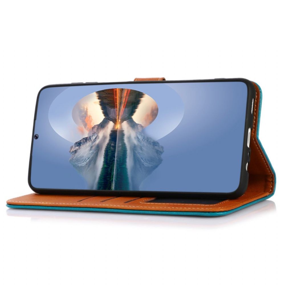 Lederhüllen Für iPhone 14 Plus Mit Khazneh-armband