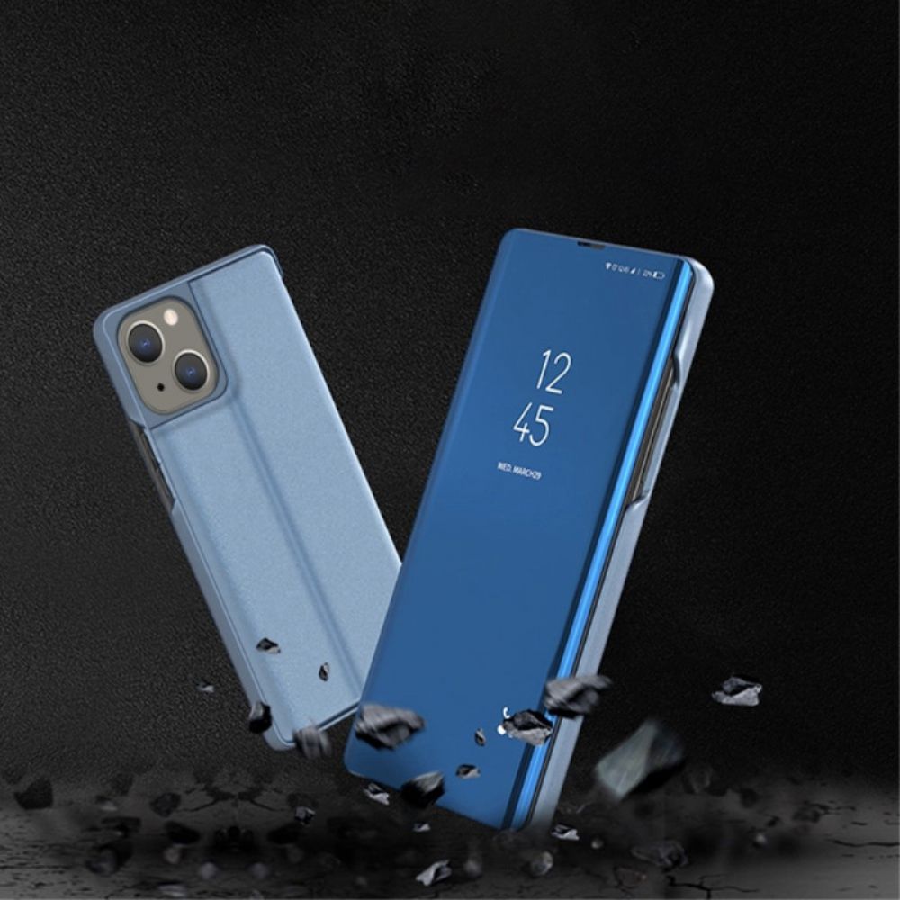 Schutzhülle Für iPhone 14 Plus Flip Case Spiegel