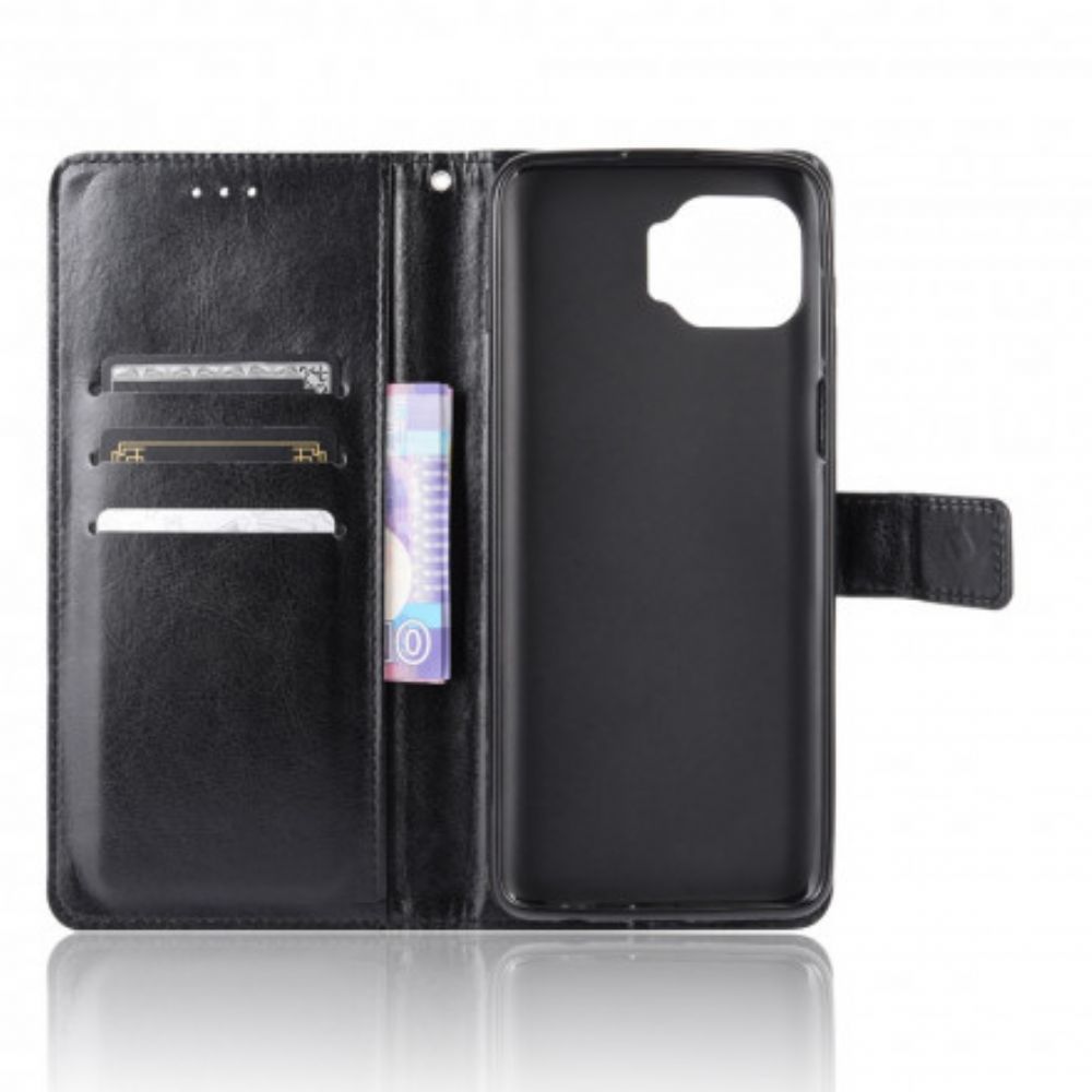 Flip Case Für Moto G 5G Plus Auffälliges Kunstleder
