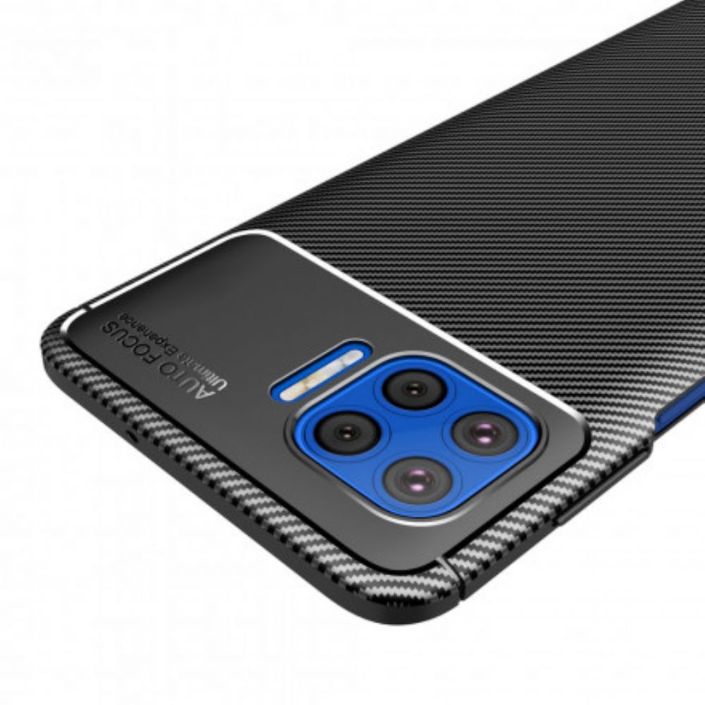 Hülle Für Moto G 5G Plus Kohlefaserstrukturschlauch