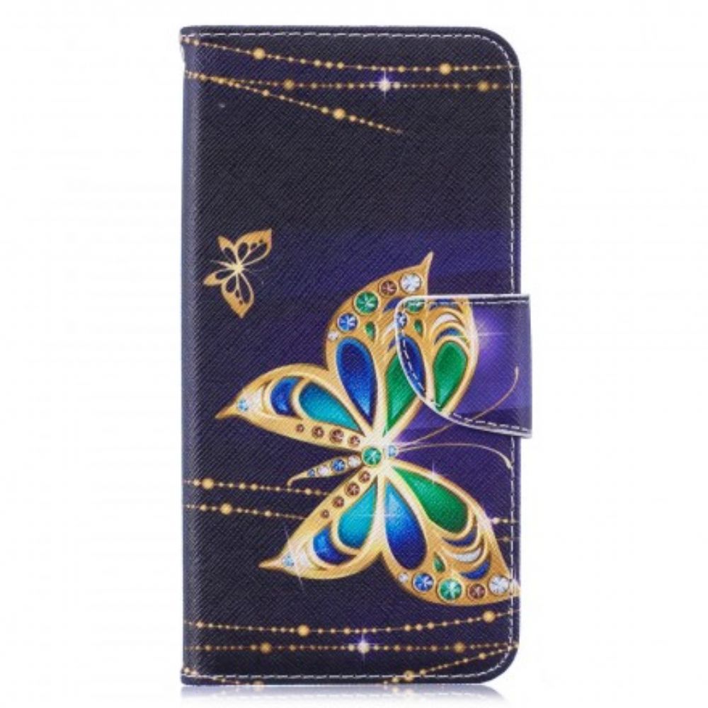 Flip Case Für Huawei Y7 2024 Magischer Schmetterling