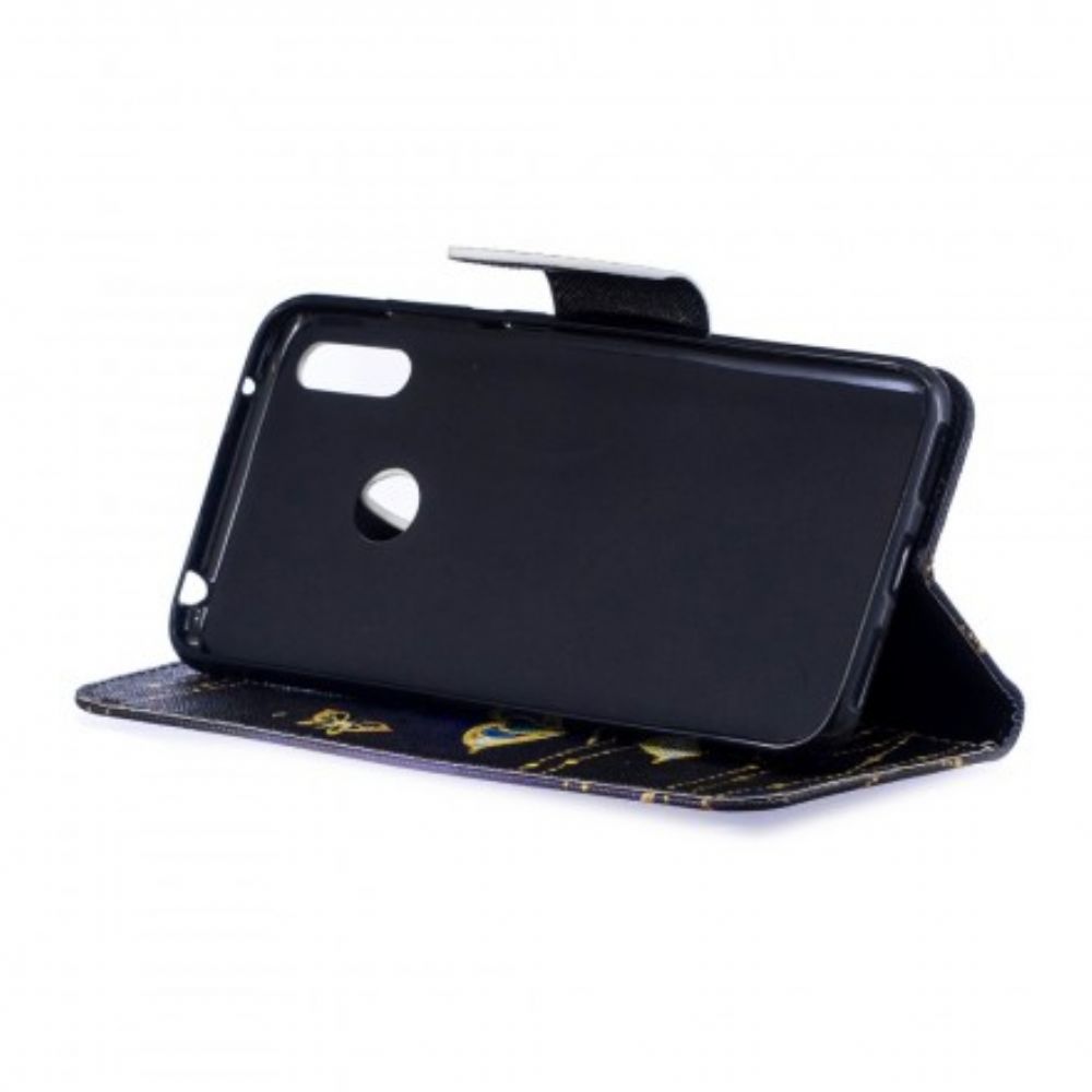 Flip Case Für Huawei Y7 2024 Magischer Schmetterling