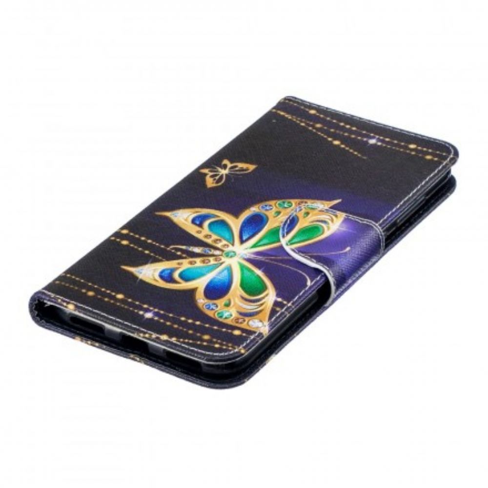 Flip Case Für Huawei Y7 2024 Magischer Schmetterling