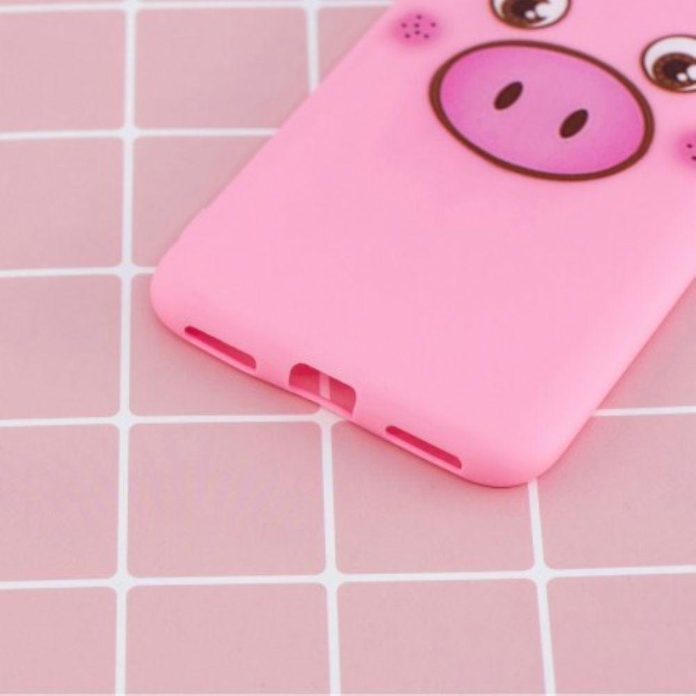 Handyhülle Für Huawei Y7 2024 Lustiges Schwein 3d
