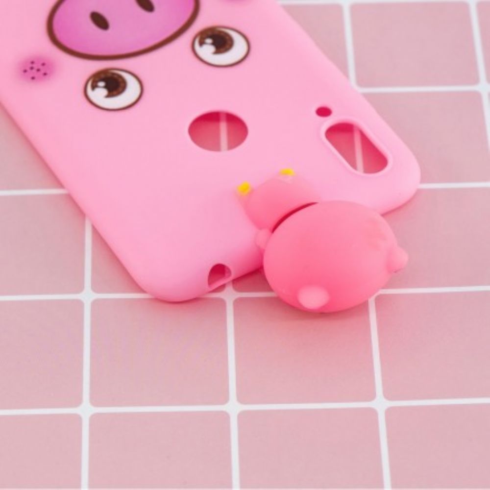 Handyhülle Für Huawei Y7 2024 Lustiges Schwein 3d