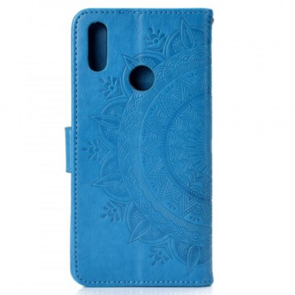 Lederhüllen Für Huawei Y7 2024 Sonnen-mandala