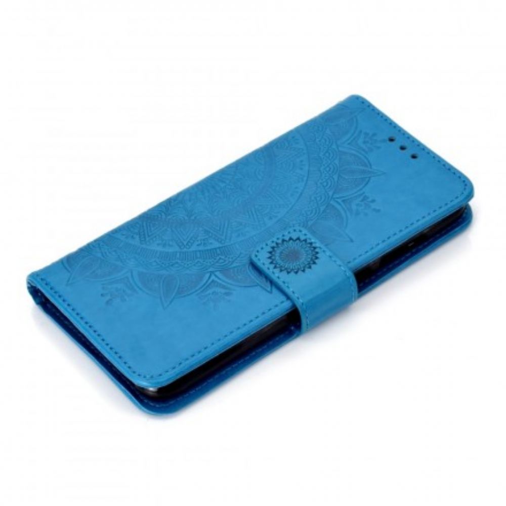 Lederhüllen Für Huawei Y7 2024 Sonnen-mandala