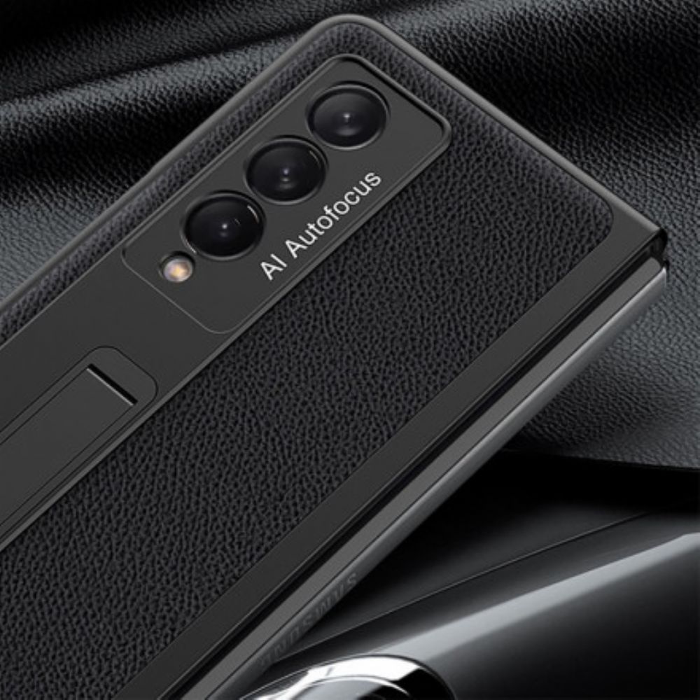 Handyhülle Für Samsung Galaxy Z Fold 3 5G Kohlefaserstütze Gkk
