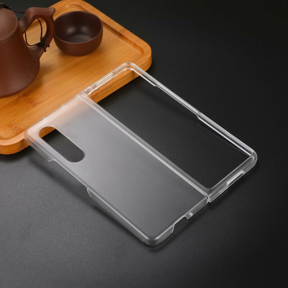 Handyhülle Für Samsung Galaxy Z Fold 3 5G Matter Durchsichtiger Kunststoff