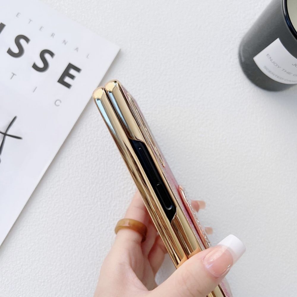 Hülle Für Samsung Galaxy Z Fold 3 5G Displayschutz Und Ringhalter