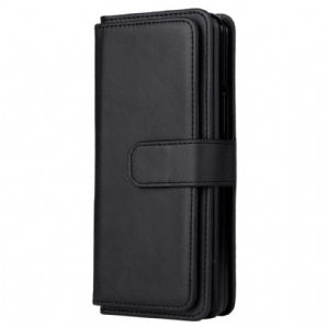 Lederhüllen Für Samsung Galaxy Z Fold 3 5G Multifunktionale Business-brieftasche