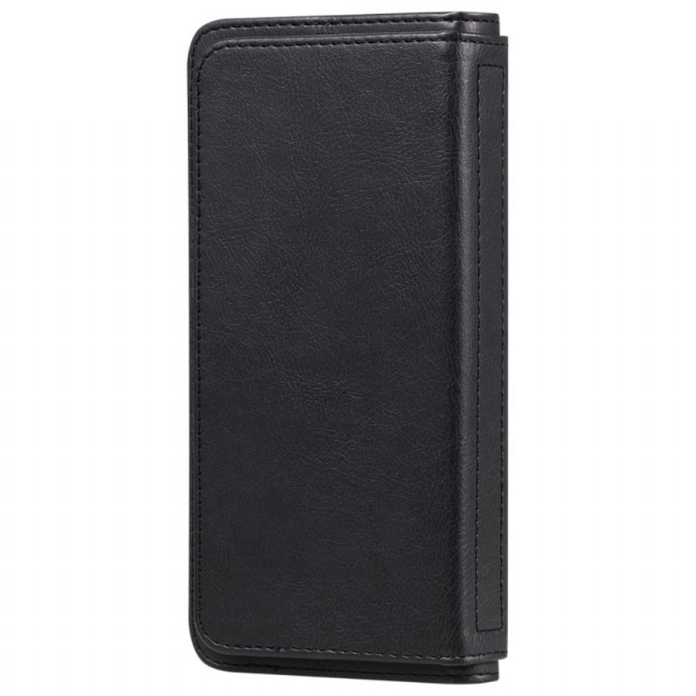 Lederhüllen Für Samsung Galaxy Z Fold 3 5G Multifunktionale Business-brieftasche