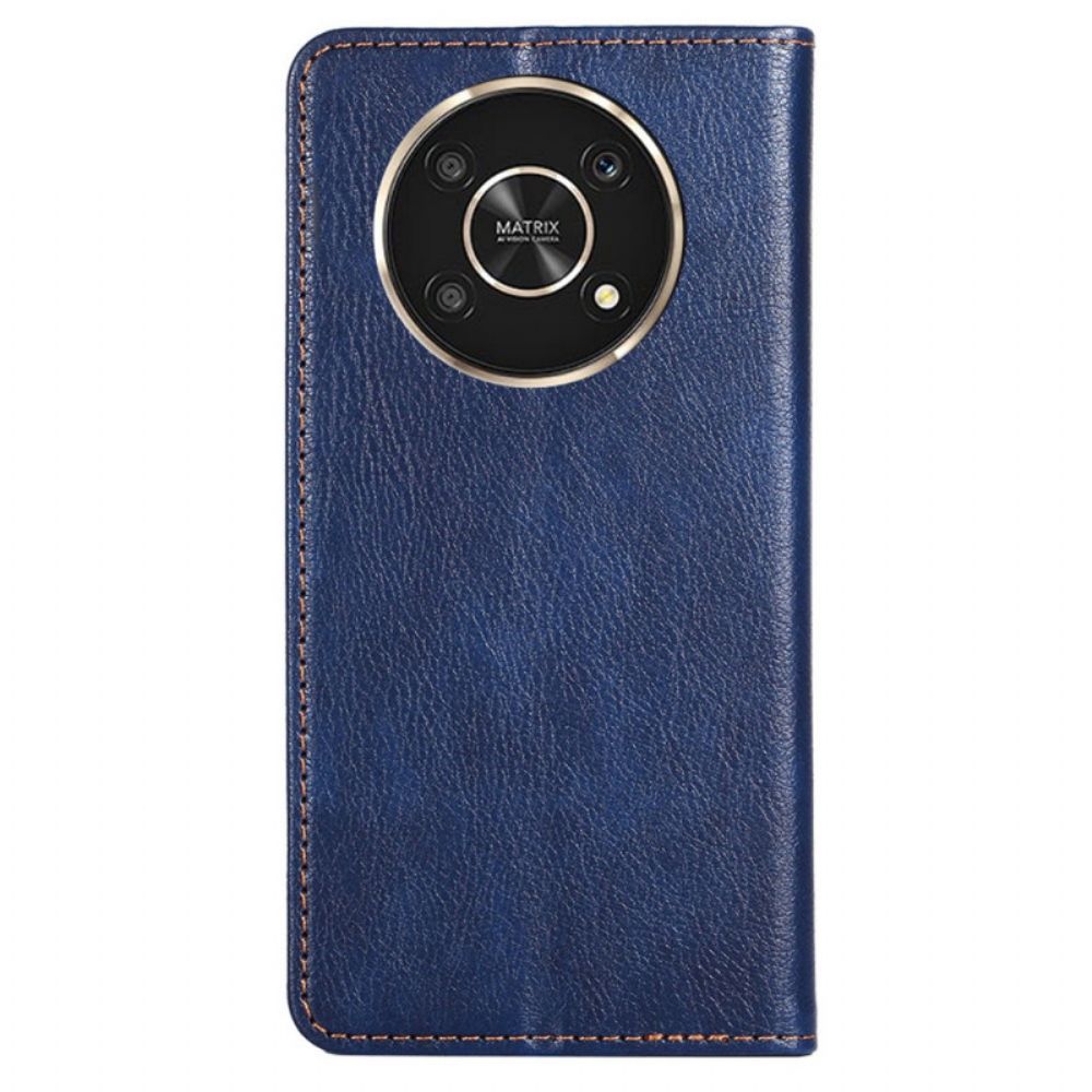 Schutzhülle Für Honor Magic 4 Lite 5G Flip Case Style Ledernähte