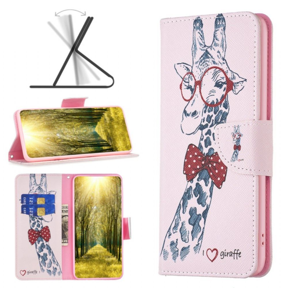 Lederhüllen Für Xiaomi Redmi Note 13 4g Intello-giraffe