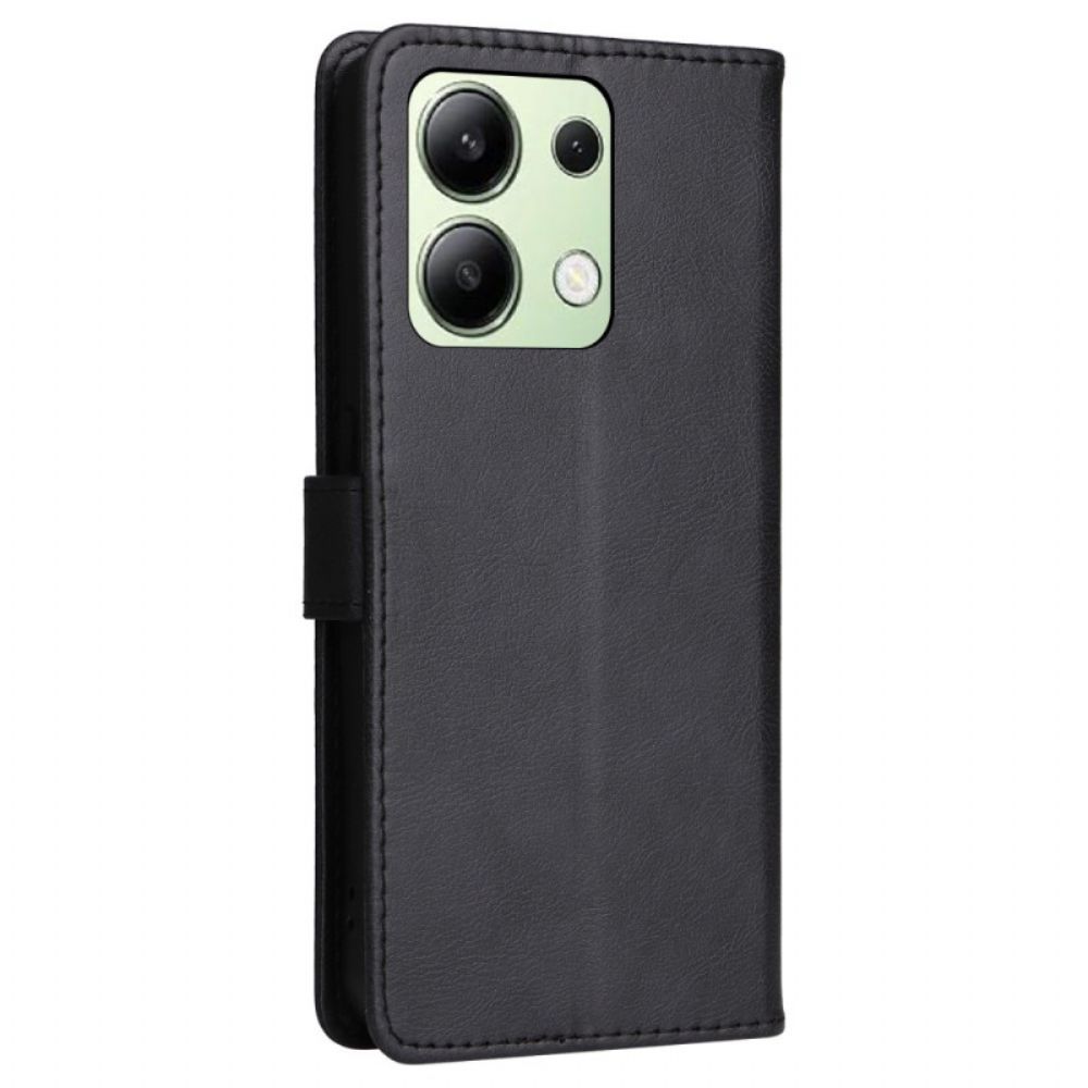 Lederhüllen Für Xiaomi Redmi Note 13 4g Mit Riemen Vereint