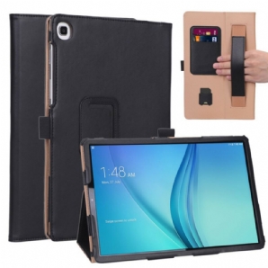 Case Für Samsung Galaxy Tab S5e Lederstil Mit Riemen