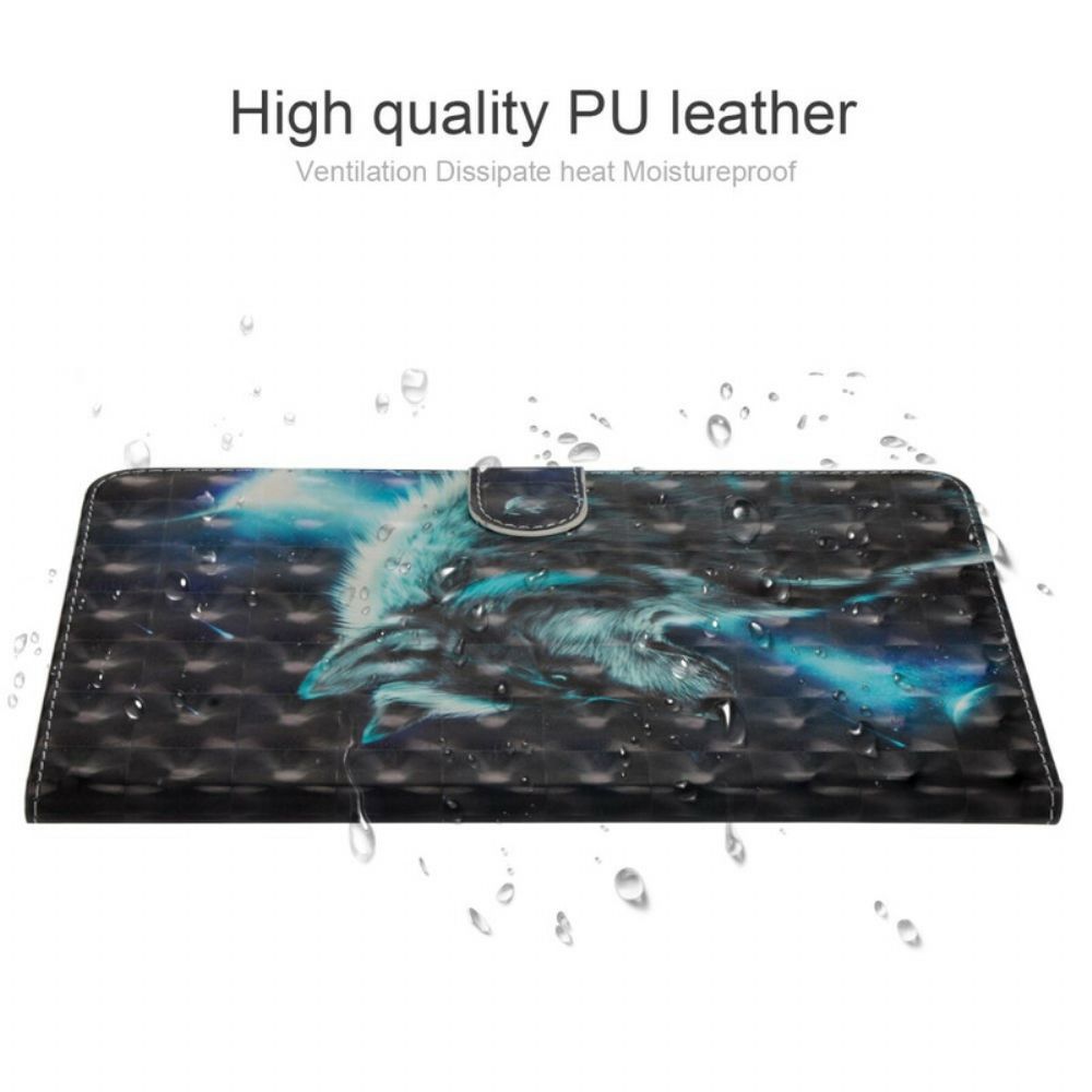 Flip Case Für Samsung Galaxy Tab S5e Wilder Wolf