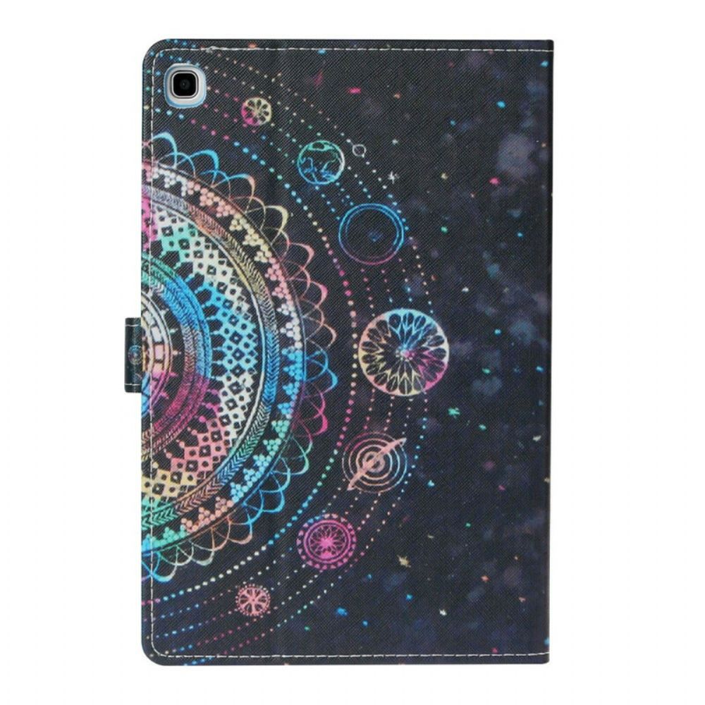 Lederhüllen Für Samsung Galaxy Tab S5e Mandala-kunstserie
