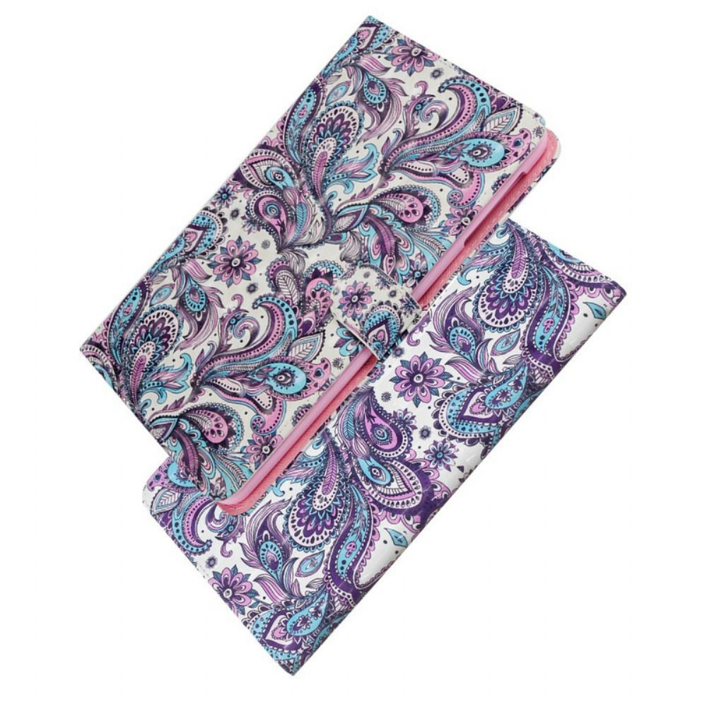 Lederhüllen Für Samsung Galaxy Tab S5e Paisley-muster