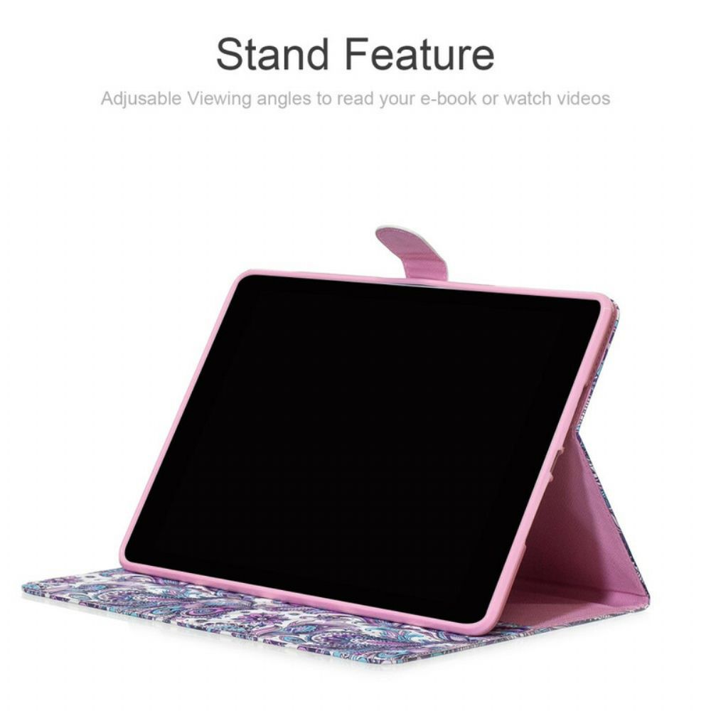 Lederhüllen Für Samsung Galaxy Tab S5e Paisley-muster