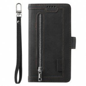 Flip Case Für Samsung Galaxy A10 Coin Purse 9 Kartenhalter