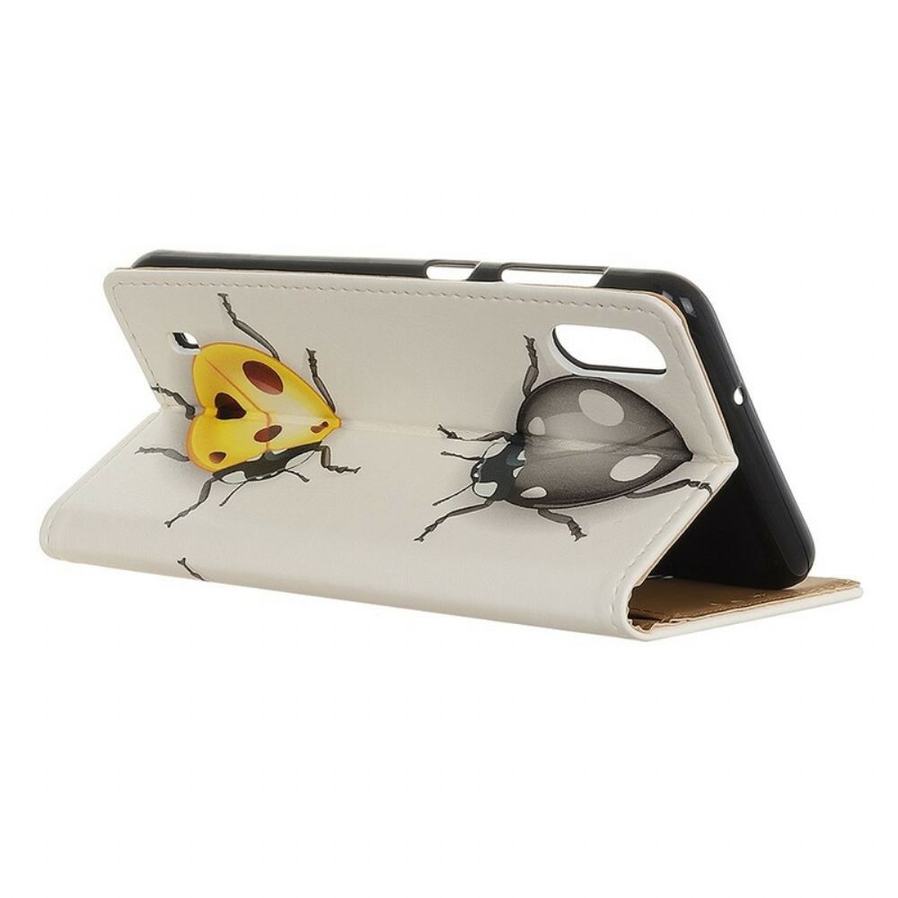 Flip Case Für Samsung Galaxy A10 Marienkäfer