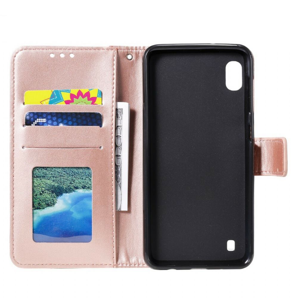 Flip Case Für Samsung Galaxy A10 Mit Kordel Strap Reverie