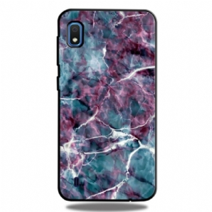 Handyhülle Für Samsung Galaxy A10 Lila Marmor