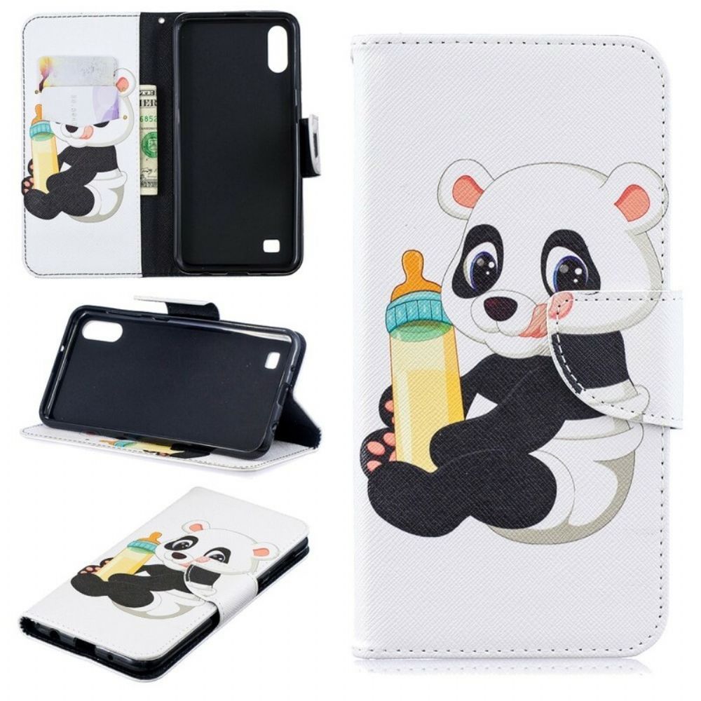 Lederhüllen Für Samsung Galaxy A10 Baby-panda