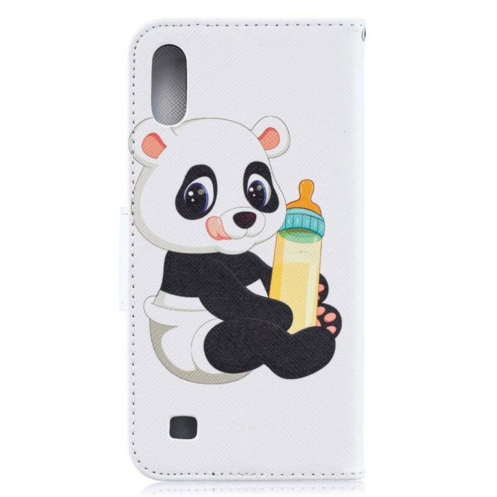 Lederhüllen Für Samsung Galaxy A10 Baby-panda