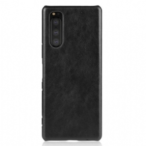 Handyhülle Für Sony Xperia 5 Lichi-leder-effekt